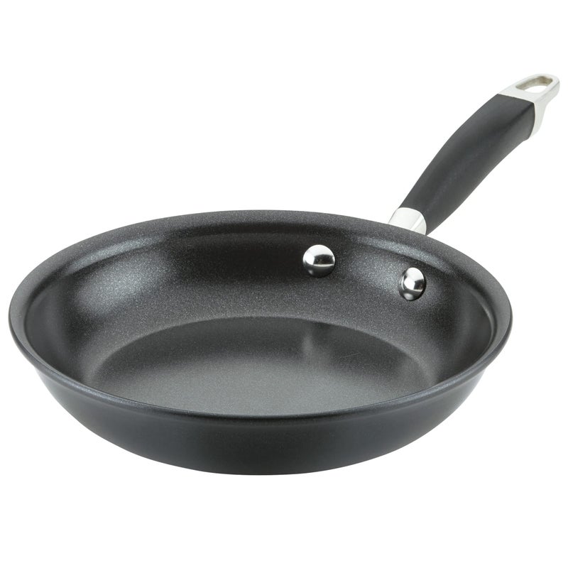 Anolon Advanced Home Hard Anodized Nonstick Frying Pan, 8.5 Inch â€“ Small Non Stick Egg Pan, Durable Nonstick Skillet - Onyx - Image 1
